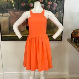 Orange sleeveless summer dress size S NEW Amanda Uprichard